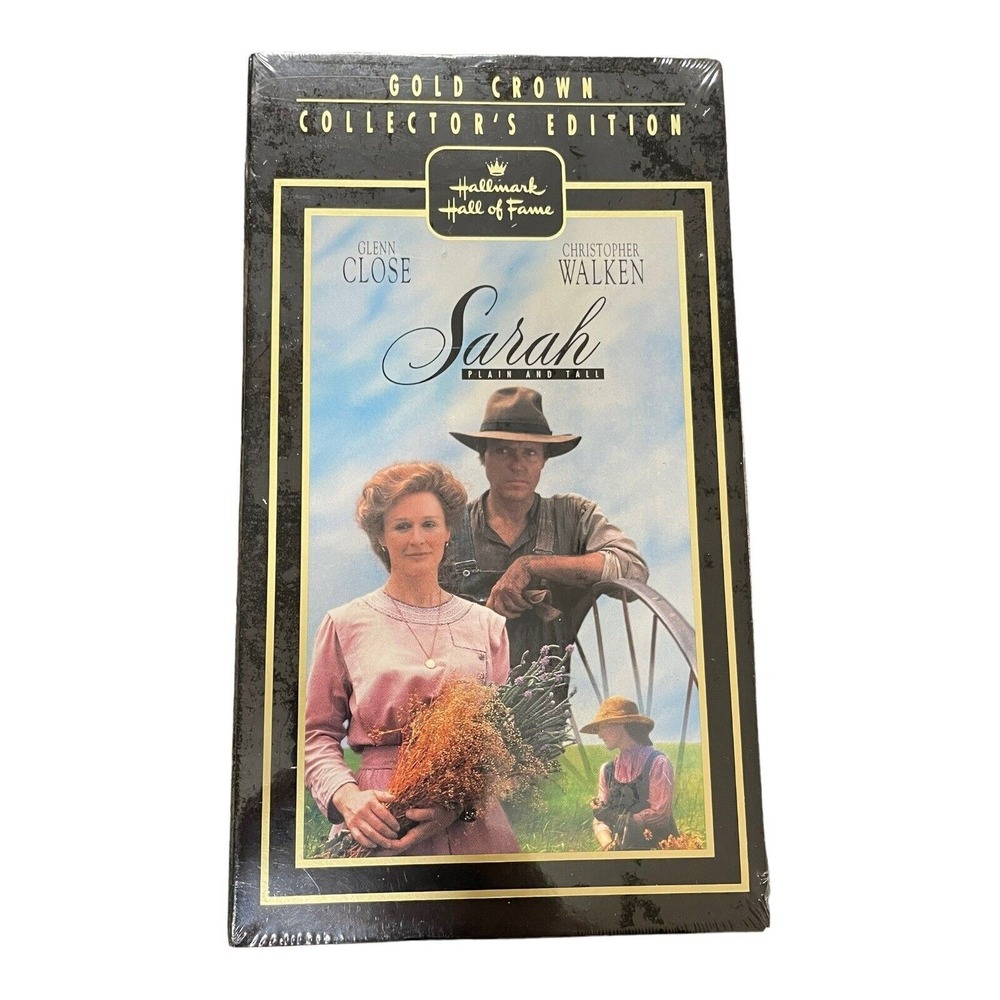 Sarah Plain And Tall VHS Sealed Movie Glenn Close Christopher Walken